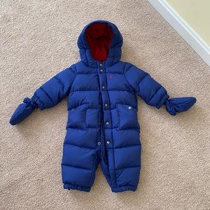 Ralph Lauren baby winter overalls